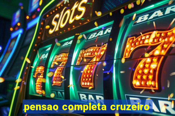 pensao completa cruzeiro